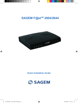 SAGEMCOM 2604 User guide