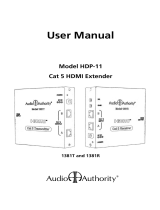 Audio Authority HDP-11 User manual