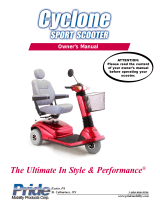 Pride Mobility CYCLONE Owner's manual