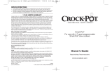 Crock-Pot SCCPVS600ECP-S User manual