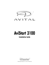 Avital AviStart 3100 Installation guide