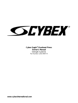 CYBEX Eagle Overhead Pres Owner's manual