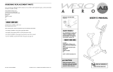 Weslo AERO A8 WLEMEX14830 User manual