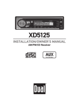 Dual Electronics Corporation XD5125 Owner's manual