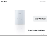 D-Link Powerline AV 500 User manual