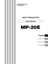 Avio AVIO MP-20E User manual