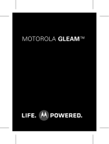 Motorola Gleam Owner's manual