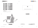 Casio CTK-1300 User manual