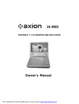Axion 16-3903 User manual