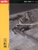 APRILIA SXV550 - 03-2008 Owner's manual