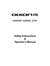 Dixon 18626-106 User manual