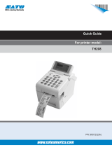 SATO TH208 User manual