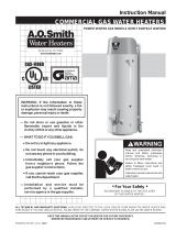 A.O. Smith BTX-80 SERIES 100 User manual