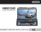 Audiovox VM9512HD Owner's manual