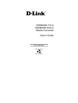 D-Link 1000BASESX/LX User manual