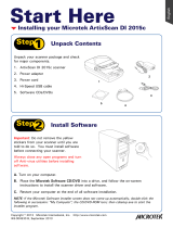 Microtek ArtixScan 1200DF User manual