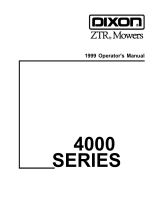 Dixon ZTR 4423 User manual