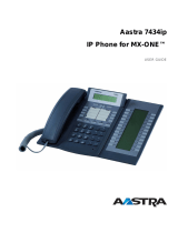 Aastra 7434ip User manual