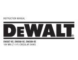 DeWalt DW367 User manual