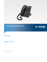 Aastra 6863i User manual