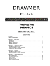 Drawmer DSL424 User manual
