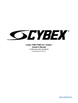 CYBEX Arc Trainer 770A Owner's manual