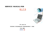 MiTAC 8170 User manual