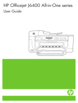 HP Officejet J6400 All-in-One Printer series User manual