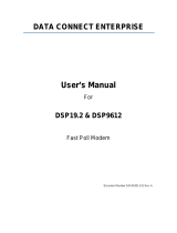 Data Connect DSP19.2 User manual