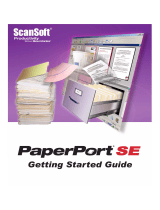 ScanSoft PaperPort SE User manual