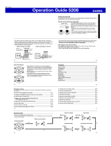 Casio H-1 User manual