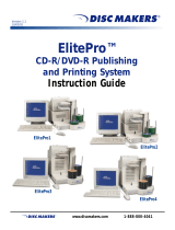 Disc Makers ElitePro3 User manual