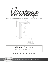 Vinotemp VT-16TEDS User manual