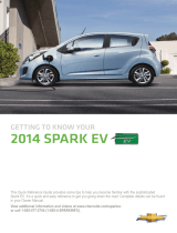 Chevrolet 2015 Spark EV Quick Reference Manual