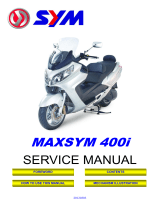 SANYANG MAXSYM 400i Owner's manual