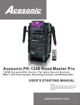 Acesonic DGX-109 User manual