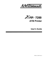 AMT Datasouth EDATA-7200 User manual