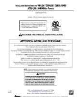 GOODMAN GME81005CN User manual