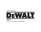 DeWalt DC900-XE User manual