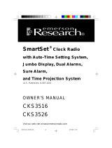 Emerson Research SmartSet CKS3525 User manual