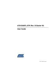 Atmel AT91SAM7L-STK User manual