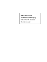 Advantech RMD-1150F-8 User manual