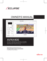 Eclipse AVN4400 Owner's manual