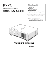 Eiki LC-XB41N User manual