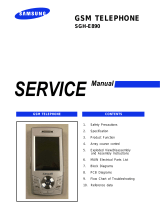 Samsung SGH-E890 User manual