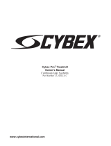 CYBEX PRO3 Owner's manual