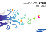 Samsung GT-P7100/M16 User manual