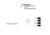 Mitsubishi FR-S500 User manual