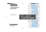 Blaupunkt RCR 87 User manual