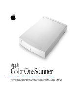 Apple Color OneScanner 627 User manual